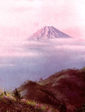 Resultado de imagen para Reino EtÃ©rico sobre sobre el Monte Fujiyama, JapÃ³n